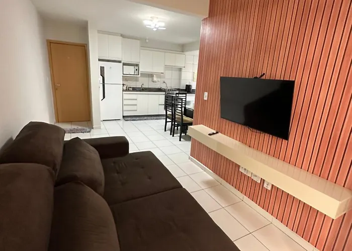 Apto Lindo, Completo E Muito Confortavel Prox Ao Centro